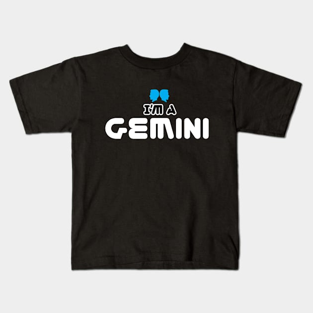 im a gemini Kids T-Shirt by ThyShirtProject - Affiliate